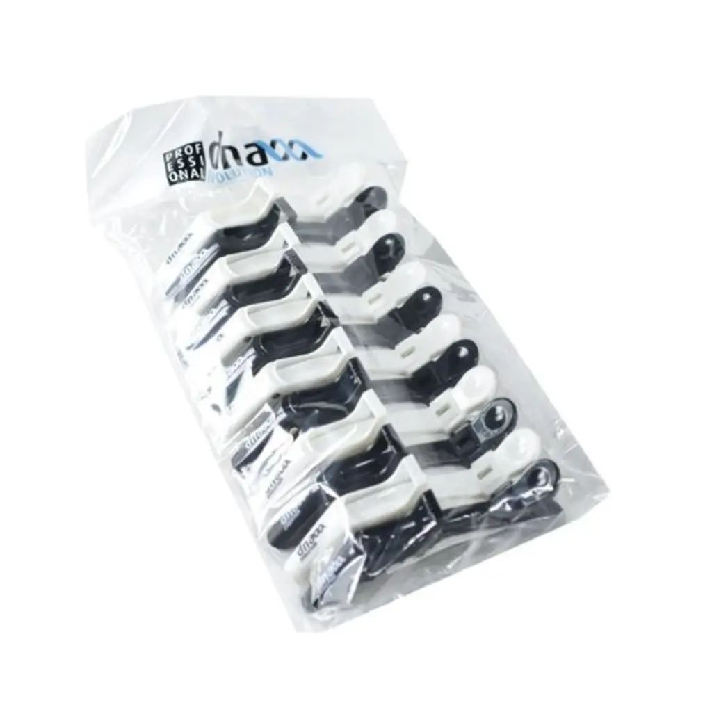 Kiepe---DNA-13003-Strong-Clips-Zwart-11,2cm-12-Stuks.webp
