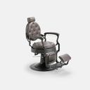 DDUUEETT Barberstoel Mack Black - Brown Leather