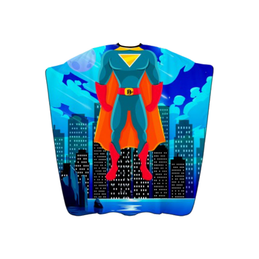 Barber Mood Kapmantel Kids Superman