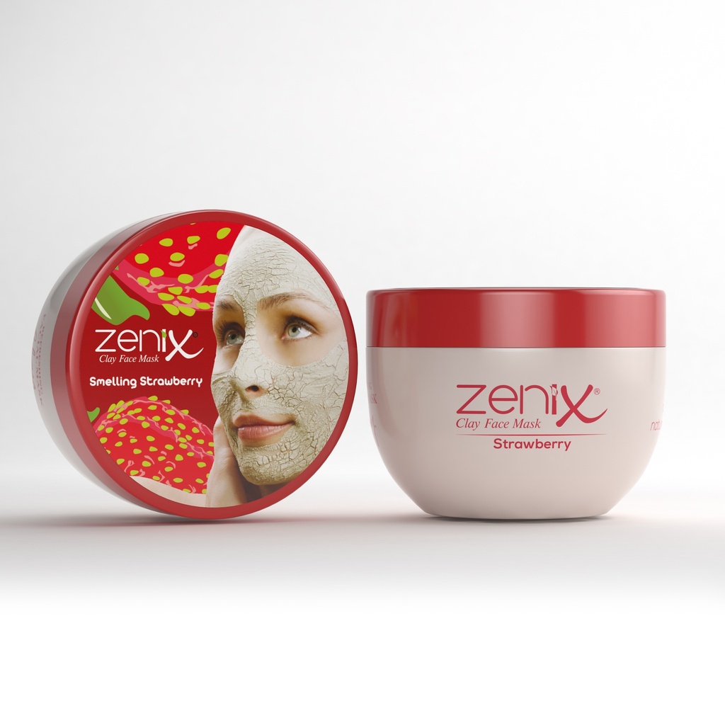 Zenix Clay Face Mask Strawberry 350g