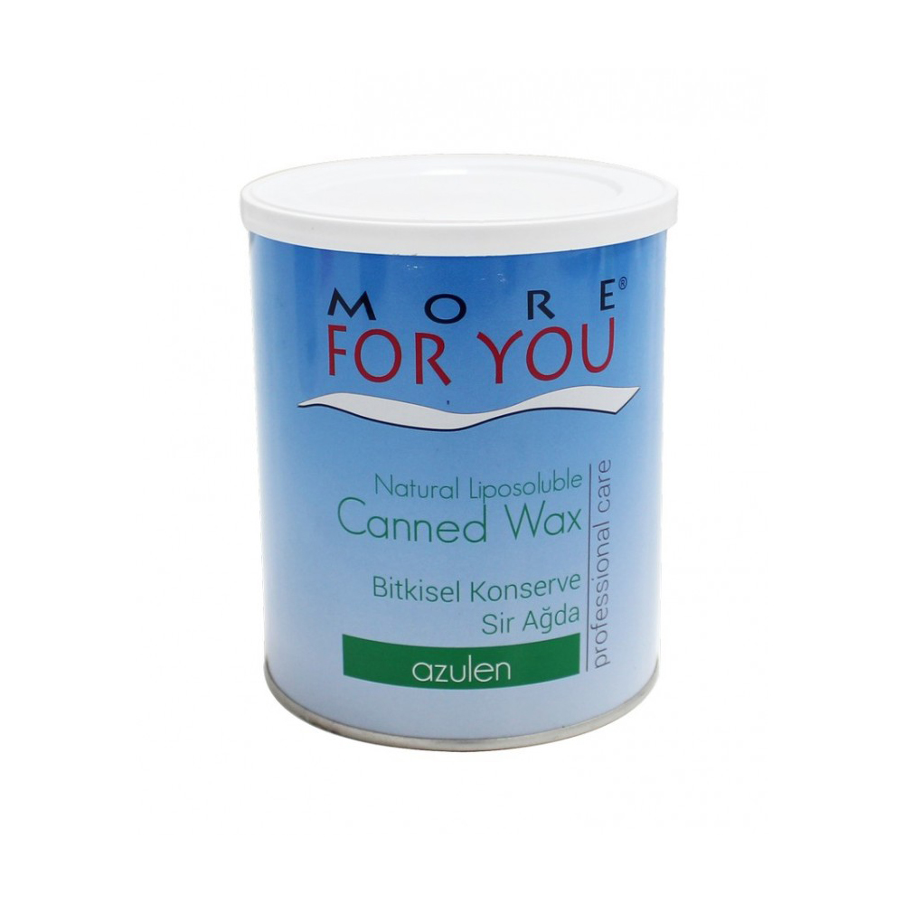 More For You Wax in Blik - Azulen 800ml