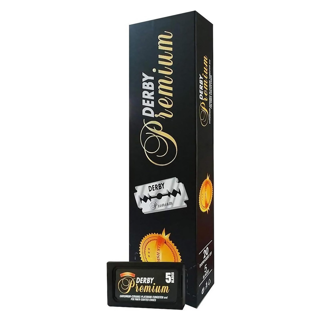 Derby Premium Double Edge Blades 100 Stuks