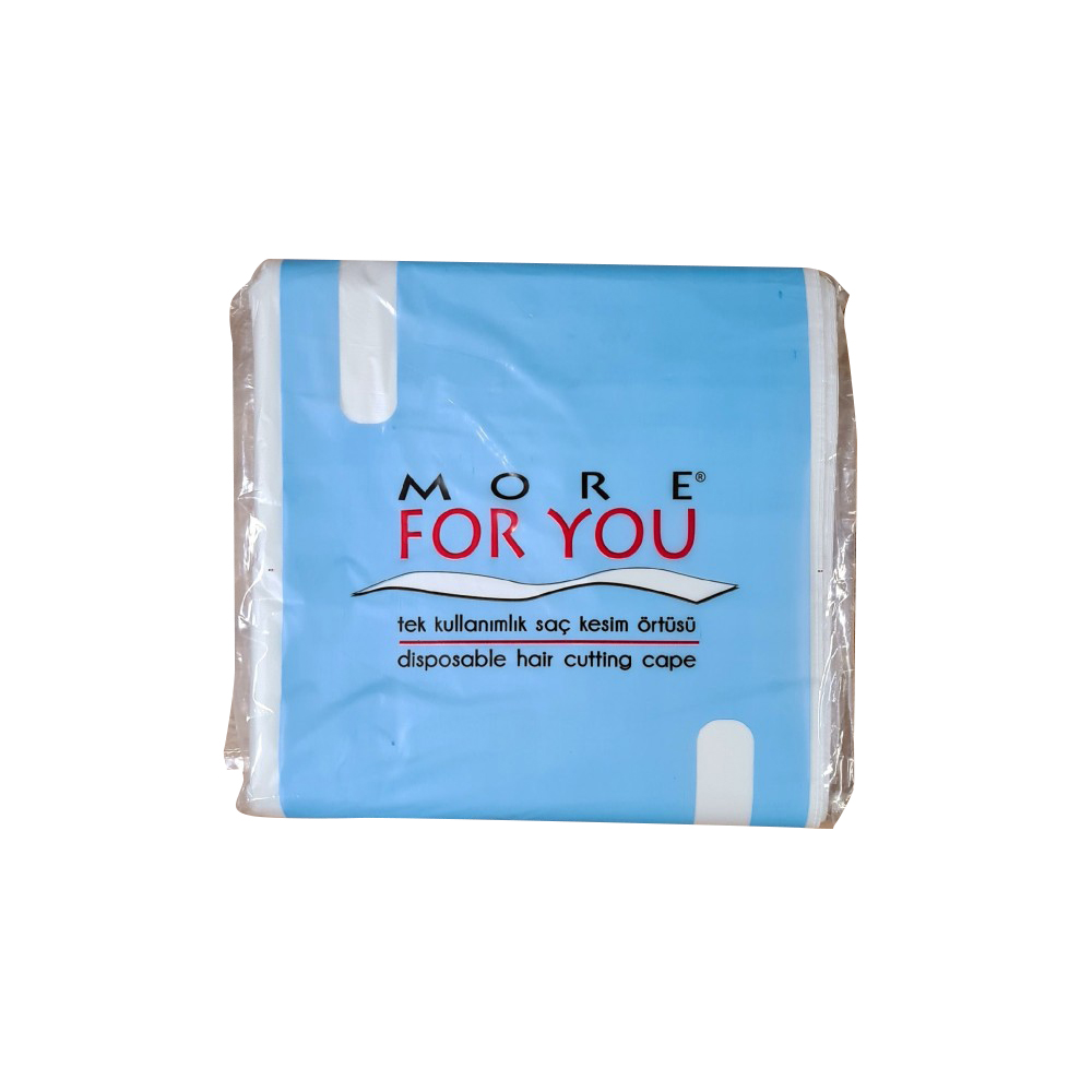 More For You Wegwerp Kapmantels Transparant 50 Stuks