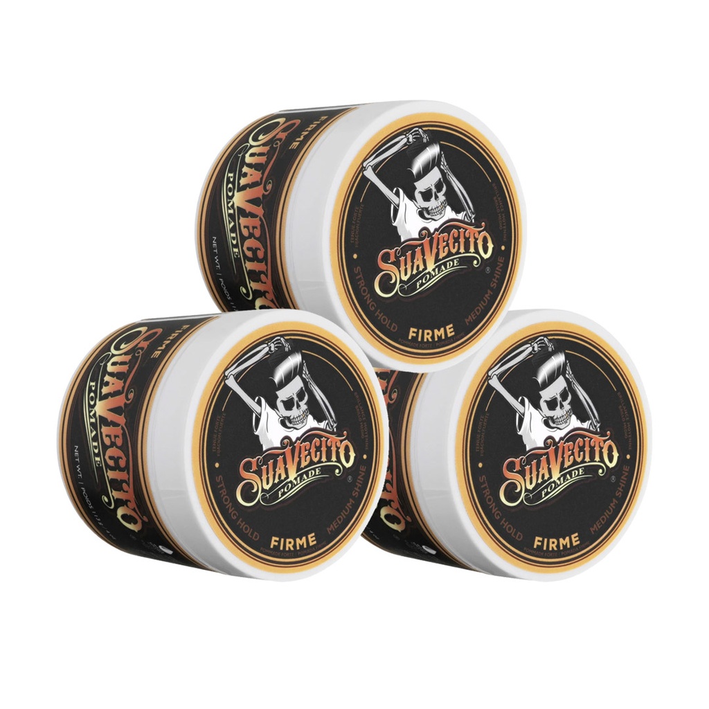 Suavecito Firme Hold Pomade 113g 3-Pack