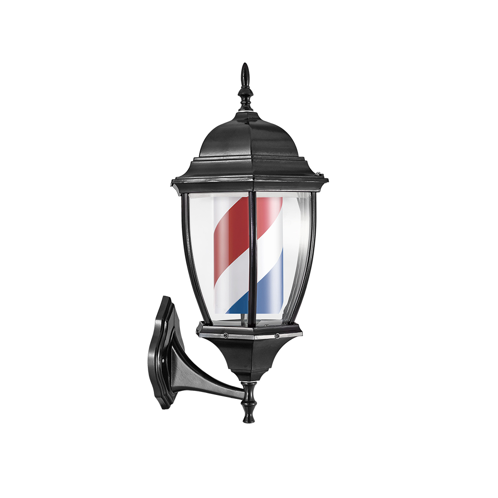 DKS Pro Barberpole - Kapperspaal Classic 49cm - Zwart