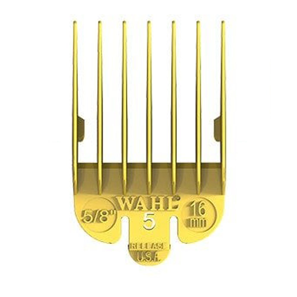 Wahl Opzetkam Plastic Gekleurd Nr. 5 (16mm) Geel