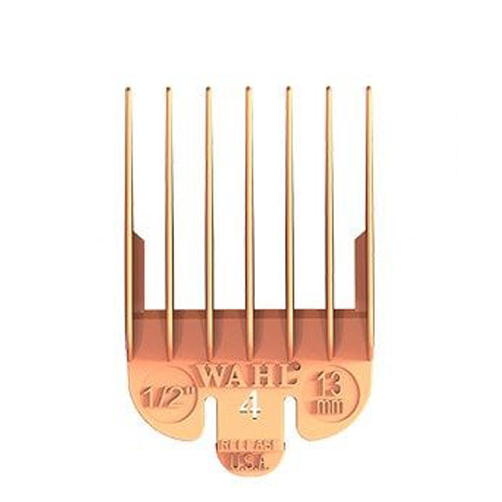 Wahl Opzetkam Plastic Gekleurd Nr. 4 (13mm) Rose