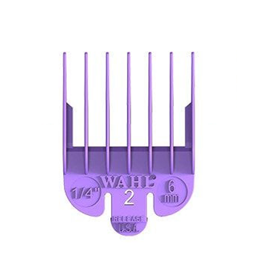 Wahl Opzetkam Plastic Gekleurd Nr. 2 (6mm) Violet