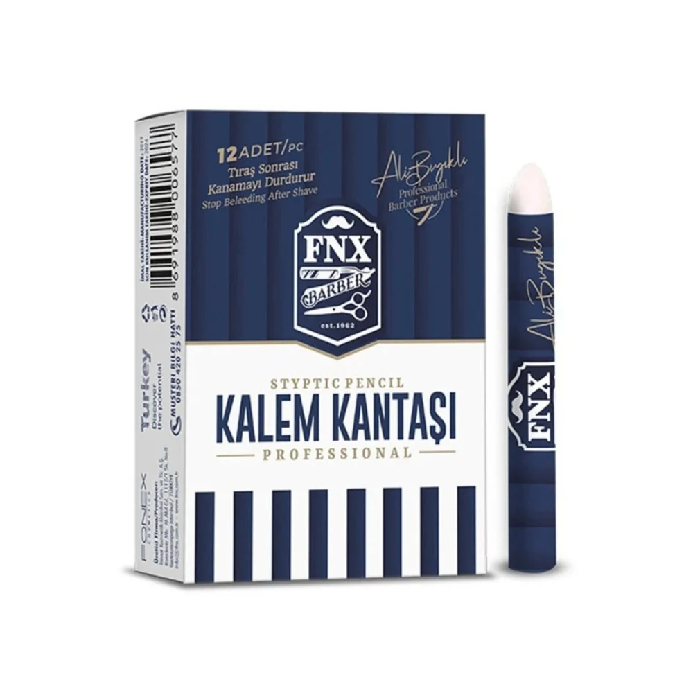 FNX Barber Bloedstelpende Aluin Stick - Set van 12 Stuks