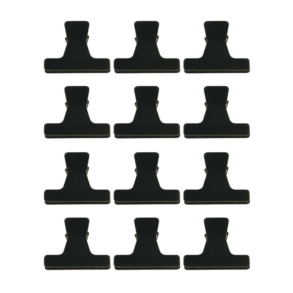 Sibel Verdeelklem Small Zwart 5,5cm 12 Stuks