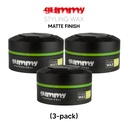 Gummy Styling Wax Matte Finish 150ml (3-pack)