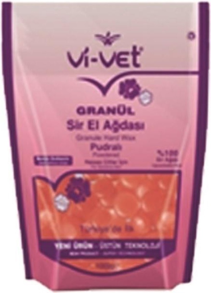 Vi-Vet Hard Wax Korrels 1000ml Titanium