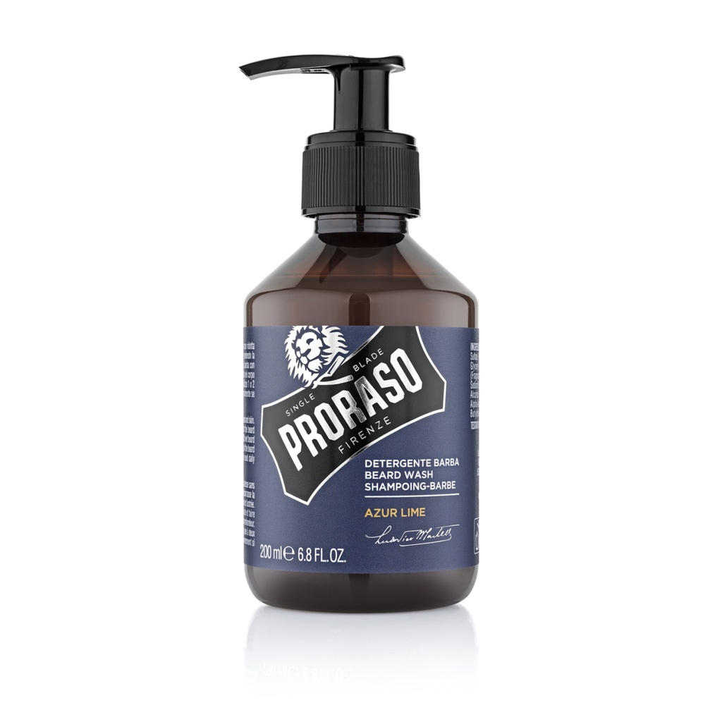 Proraso Azur Lime Beard Shampoo 200ml