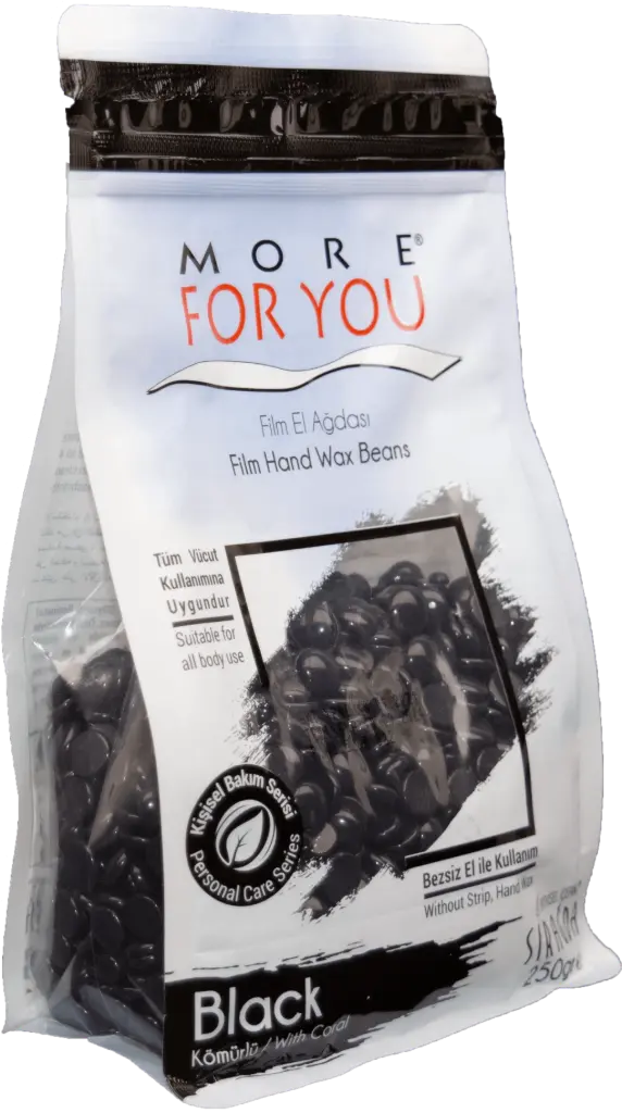 More For You Hard Wax Korrels - Black 250ml