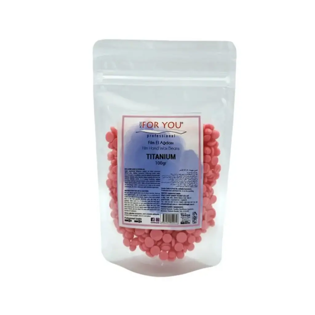 More For You Hard Wax Korrels - Titanium 100ml