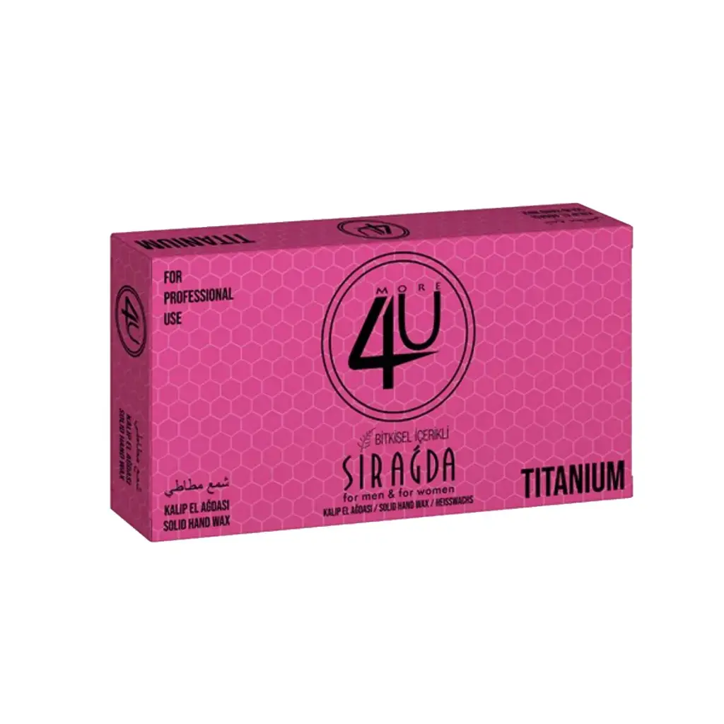 More For You Hard Wax Tablet - Titanium 400ml