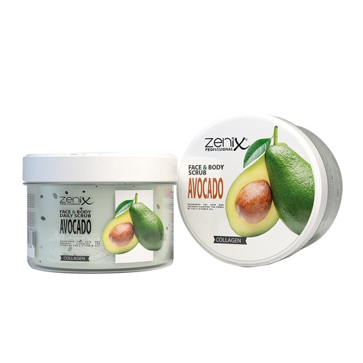 [103365] Zenix Face & Body Scrub Avocado 275ml