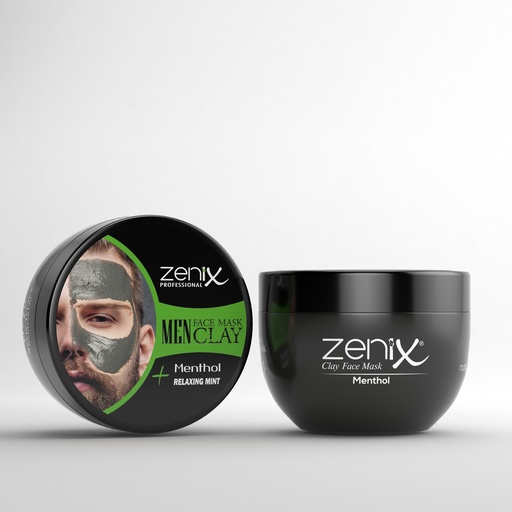 [103360] Zenix Men Clay Face Mask Menthol 350g