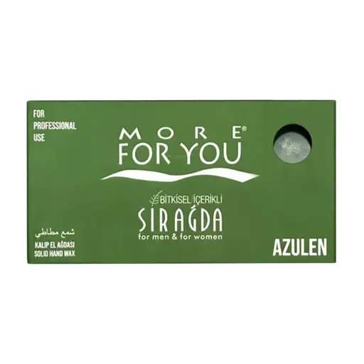 [900511] More For You Hard Wax Harsblok - Azulen 500ml