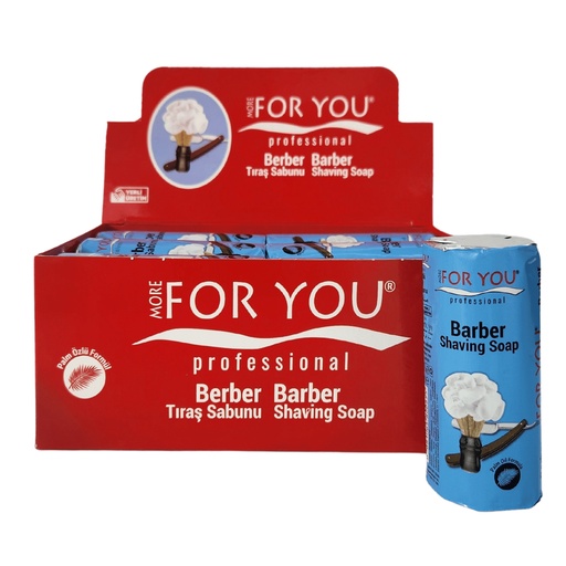 [150902] More For You Shaving Soap Stick 12 Stuks a 75g