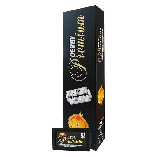 [204004-1] Derby Premium Double Edge Blades 100 Stuks