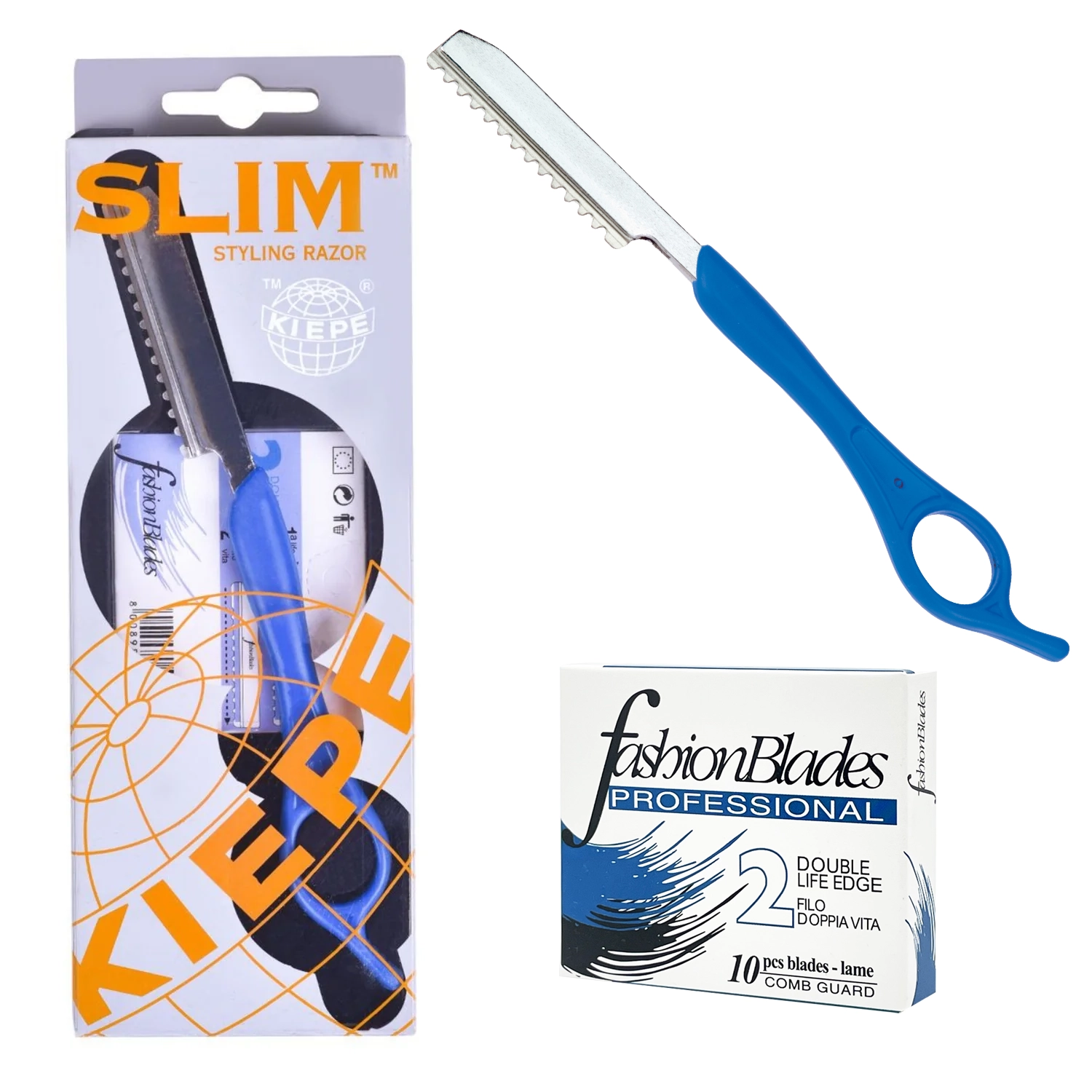 Kiepe Slim Styling Razor + 10 Blades