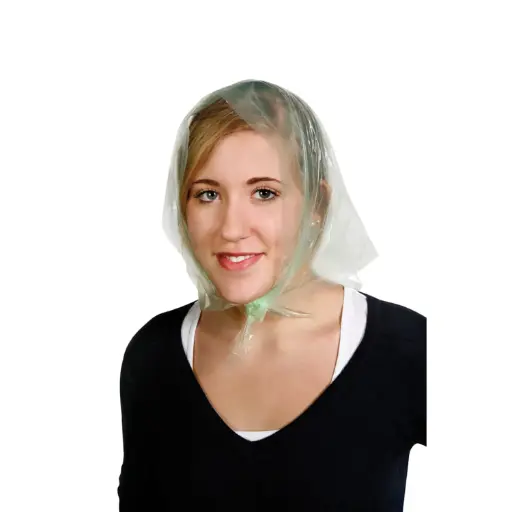 [702012] HairCult Wegwerp Permanentmuts Driehoek Groen 100 Stuks