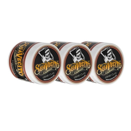 [104604-3] Suavecito Firme Clay Pomade 113g 3-pack