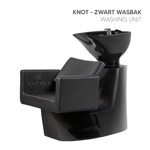 [800400-1] DDUUEETT Wasunit Odden - Zwart Wasbak