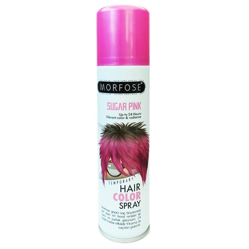 [104407] Morfose Hair Color Spray Sugar Pink 150ml
