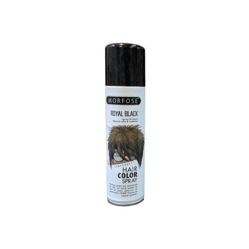 [104406] Morfose Hair Color Spray Royal Black 150ml