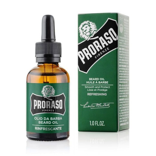 [105550] Proraso Beard Oil Refresh Eucalyptus 30ml
