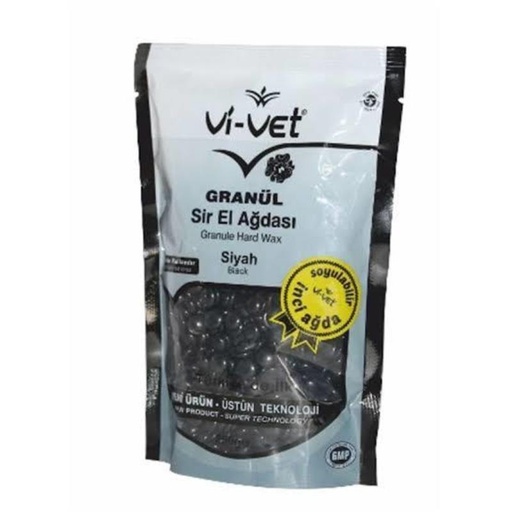 [900023] Vi-Vet Hard Wax Korrels Black 1000ml