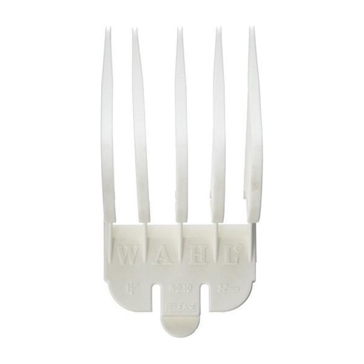 [302030] Wahl Opzetkam Plastic Gekleurd Nr. 10 (32mm) Wit