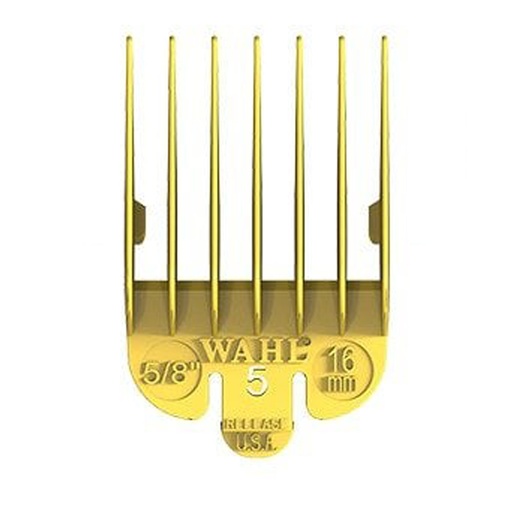 [302026] Wahl Opzetkam Plastic Gekleurd Nr. 5 (16mm) Geel
