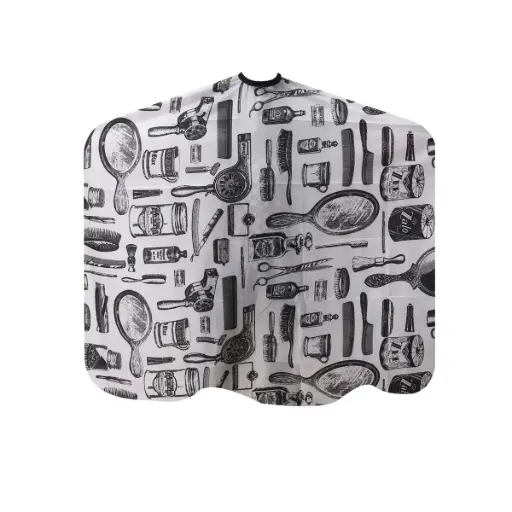 [700211] DKS Pro Kapmantel Design Wit