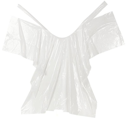 [702011] Comair Wegwerp Kapmantels Transparant 100 Stuks