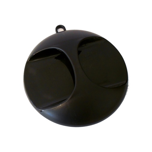 [812000-1] Original Luna Handspiegel Zwart 28cm