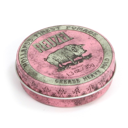 [110007] Reuzel Pink Grease Heavy Hold Pomade 35g