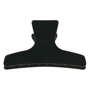 [502310] Haircare Verdeelklem Breed Zwart 8cm 12 Stuks