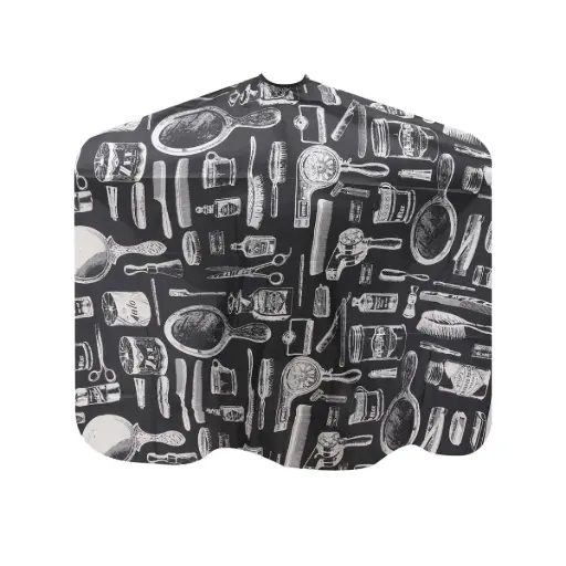 DKS Pro Kapmantel Design Zwart