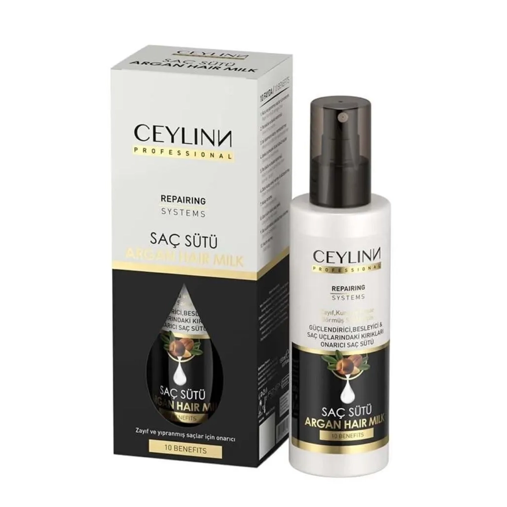[103311] Ceylinn Argan Hair Milk 10 Benefits 150ml