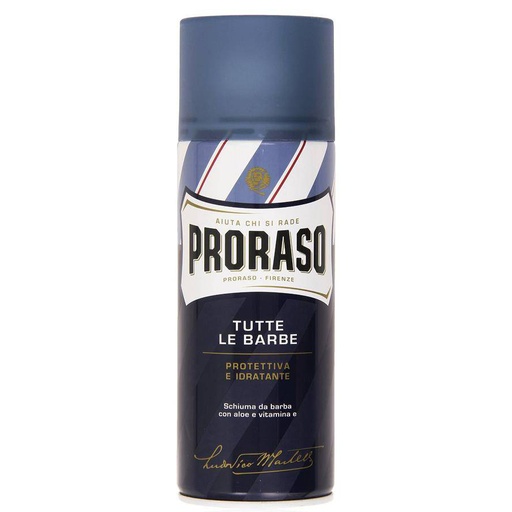 [105305] Proraso Blue Shaving Cream Mousse 300ml