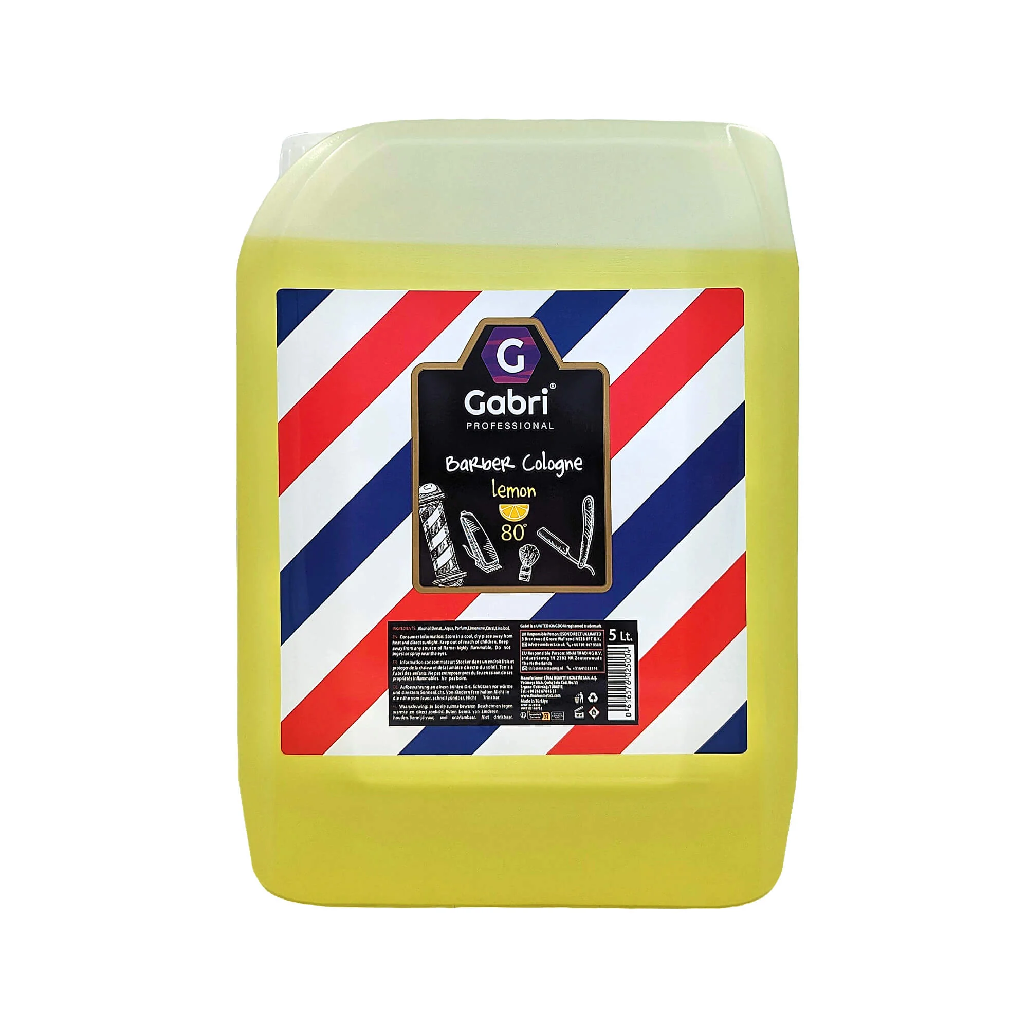 [102571] Gabri Barber Lemon Cologne 5000ml