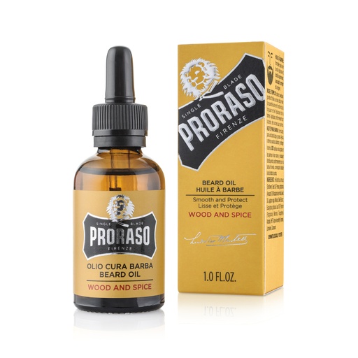 [105400] Proraso Wood and Spice Beard Oil 30ml