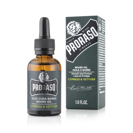 [105500] Proraso Cypress Vetyver Beard Oil 30ml
