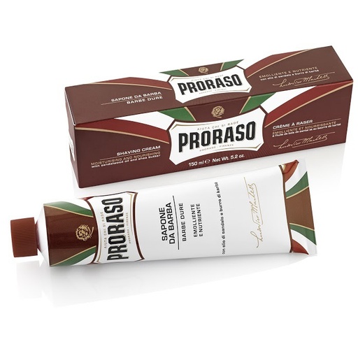 [105101] Proraso Red Shaving Cream Tube 150ml