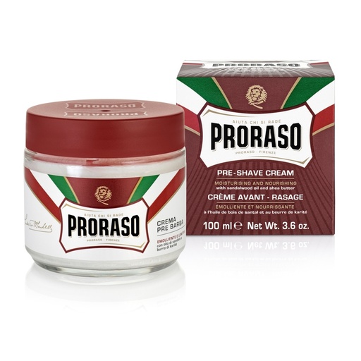 [105115] Proraso Red Pre Shave Balsem Cream 100ml