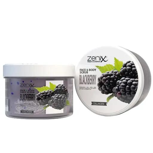 Zenix Face & Body Scrub Blackberry 275ml
