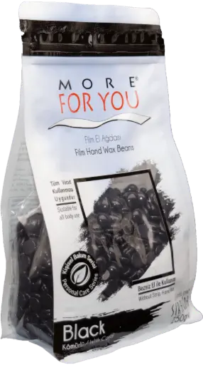 [900528] More For You Hard Wax Korrels - Black 250ml